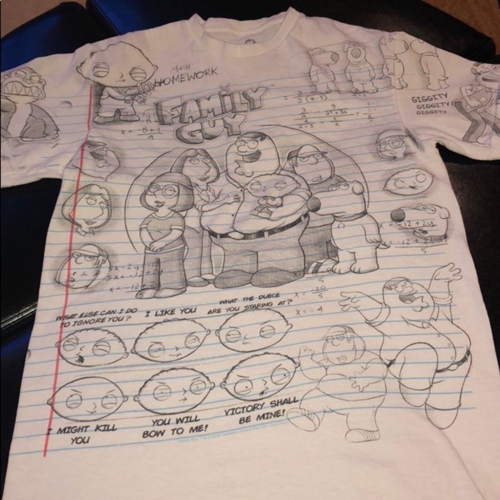 Family Guy t shirt